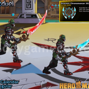 DragonFable - Draconic Chronomancer Swords (2021 Calendar Regular)