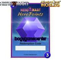 AQW - 3 Heropoints