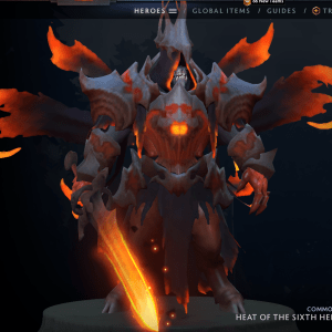 DOTA 2 - Battle Pass 2022 - Doom - Heat of the Sixth Hell
