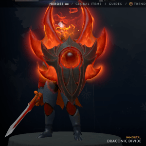 DOTA 2 - Battle Pass 2022 - Dragon Knight - Draconic Divide