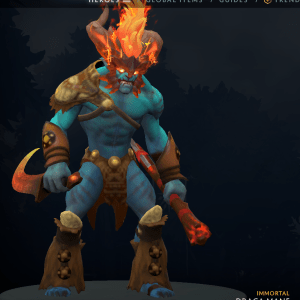 DOTA 2 - Battle Pass 2022 - Huskar - Draca Mane