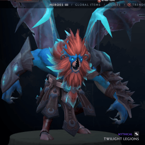 DOTA 2 - Battle Pass 2022 Rare - Night Stalker - Twilight Legions