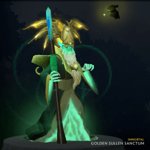 DOTA 2 - Battle Pass 2022 Rare - Necrophos Golden Sullen Sanctum