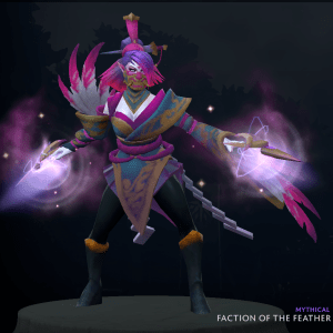 DOTA 2 - Battle Pass 2022 - Templar Assasin - Faction of the Feather