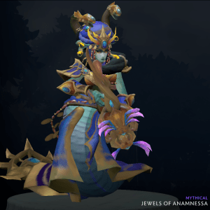 DOTA 2 – Battle Pass 2022 Very Rare - Medusa - Jewels of Anamnessa
