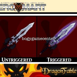 DragonFable - Black Diamond Dragon Blade