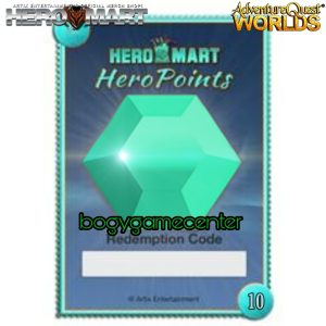 AQW – 10 Heropoints (Limited Offer)