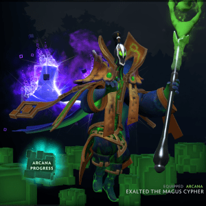 DOTA 2 – Arcana – Rubick – Exalted The Magnus Cypher
