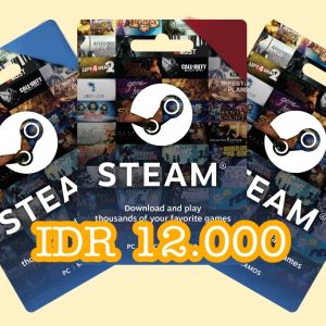 IDR 12.000 Steam Wallet