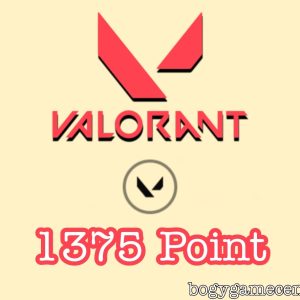 Valorant: Riot Games - 1375 Point