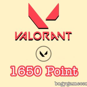 Valorant: Riot Games - 1650 Point
