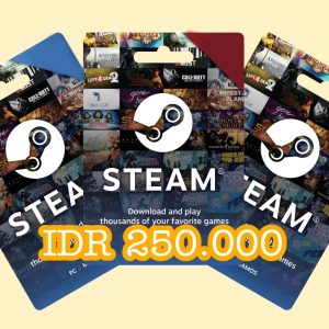 IDR 250.000 Steam Wallet