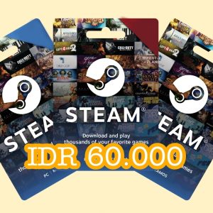 IDR 60.000 Steam Wallet