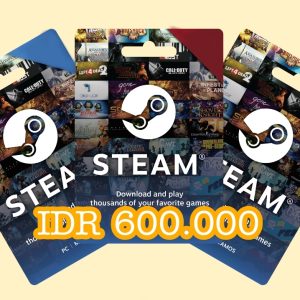 IDR 600.000 Steam Wallet