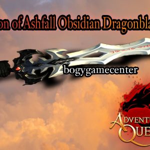 AQ3D - Dragon of Ashfall Obisidian Dragonblade