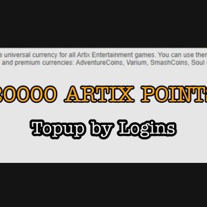 General - Top up 20000 Artix Points (Manual)