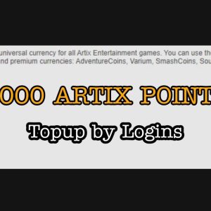 General - Top up 5000 Artix Points (Manual)