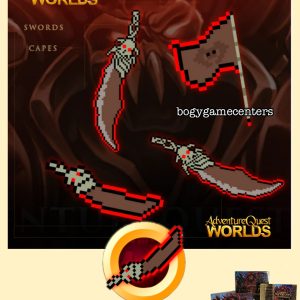 AQW – Dungeon and Doomknight 8-BIT Golden Paladin Catridge