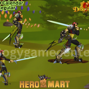 DragonFable - Corrupted Doom Epoch Class (2019 Calendar Regular) (Rare)