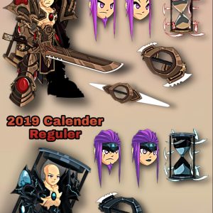 AQW - 2019 Calendar Regular (Rare)
