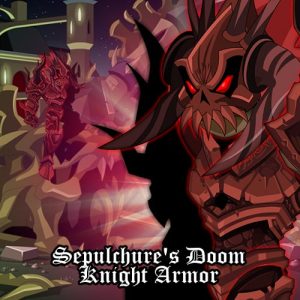 AQW Pilot Indonesia Region – Sepulchure Doom Knight Armor (with Requirement)