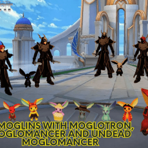 AQ3D - 12 Moglins Undead Moglomancer, Shadow Moglomancer & Moglotron Travel Form Bonus