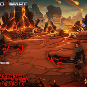 AQ3D - Doomknight Sublimated ShadowScythe Slayer Blade