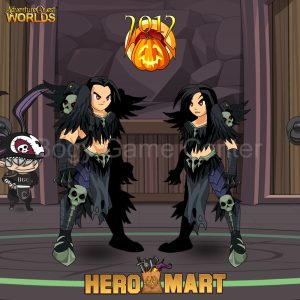 AQW - NeverMore Haunted 2012 (Seasonal Rare)