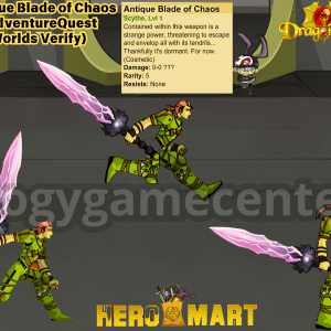 Dragonfable – Antique Blade of Chaos (AdventureQuest Worlds Verify)