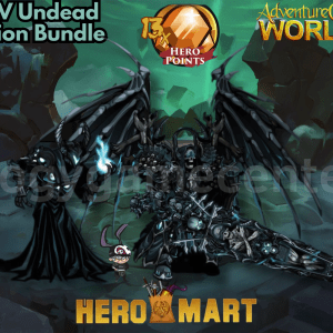 AQW – XXV Undead Legion Bundle with 13 Heropoints