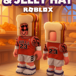 Roblox - Peanut Butter and Jelly Hat (Hat) (Very Good Rated) (Prime Gaming)