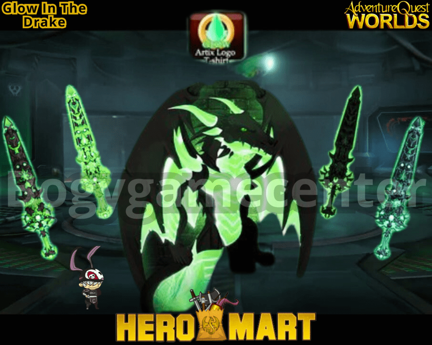 Giveaway Special: Glow in the Drake for AQW AQ3D – July 15, 2025