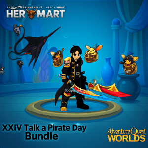 AQW - XXIV Talk Like A Pirate Day Bundle (Without Heropoints)