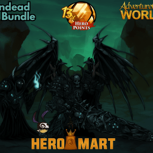 AQW – XXV Undead Legion Bundle with 13 Heropoints