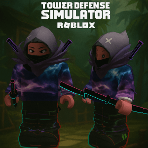 Roblox - Raven Hunter Hood - Tower Defense Simulator (Hat) (Popular Rated) (Prime Gaming)