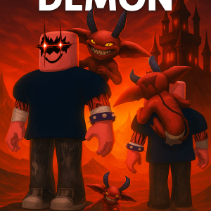 Roblox - Delinquent Demon (Back) (Effect) (Very Good Rated) (Prime Gaming)