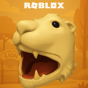Roblox - Lion Sallet (Face) (Uncommon Rated) (The Metropolitan Museum of Art)