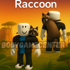 Roblox - Shoulder Raccoon (Back) (Good Rated) (Toy)
