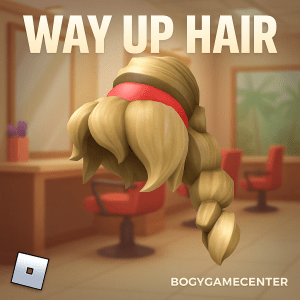 Roblox - Way Up Hair (Hair) (Normal Rated) (Toy)