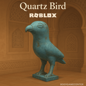 Roblox - Quartz Bird (Shoulder) (Uncommon Rated) (The Metropolitan Museum of Art)