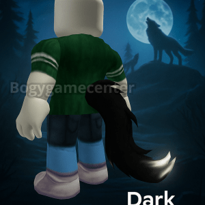 Roblox - Dark Wolf Tail (Waist) (Normal Rated) (Series 3 Wolves’ Life 3: Cub Toy)