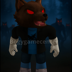 Roblox - Werewolf Head (Hat) (Very Good Rated) (Series 9 Werewolf Mystery: Inventor Toy)