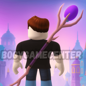 Roblox - Staff of the Four Elements (Back) (Uncommon Rated) (Series 8 Toy)