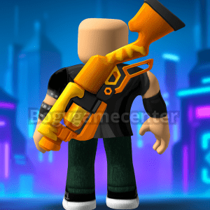 Roblox - Adopt Me! BEES! (Back) (Very Good Rated) (Series Adopt Me!: Bees! Nerf Toy Gun)