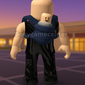 Roblox - Baby on Board Carrier (Back) (Normal Rated) (Series 6 Where’s the Baby: Superdad Toy)