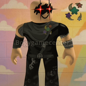 Roblox - Cute Pastel Stars Pin (Front) (Normal Rated) (Series 10 Sparklings Meadow: Galaxtica Toy)