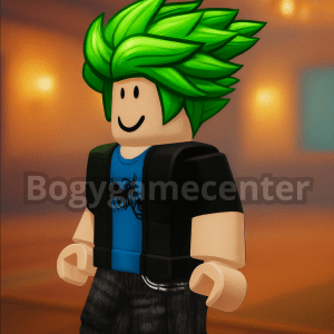 Roblox - Energetic Hero Hair (Hair) (Effect) (Normal Rated) (Gift Card Bonus Item Roblox September 2024)