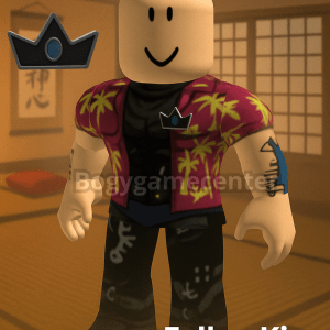 Roblox - Fallen King Crown Pin (Front) (Normal Rated) (Series 12 Tower Defense Simulator: Fallen King Toy)