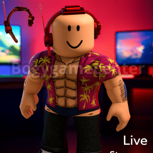 Roblox - Live Streamer Red (Hat) (Normal Rated) (Series 4 Bloxtuber Toy)