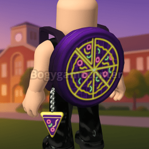 Roblox - Neon Pizza-tastic Bacpack (Back) (Normal Rated) (Series 5 Vee Toy)